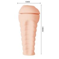 Censan 18,5 cm Gerçekçi Doku Realistik Suni Vajina Mastürbatör