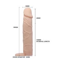 Censan 18cm Real Soft Skin Penis Kılıfı