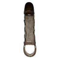Censan 3 cm Dolgulu Penis Kılıfı Zenci