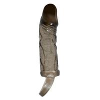 Censan 3 cm Dolgulu Penis Kılıfı Zenci