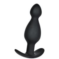 CENSAN Anal Plug boyut M silikon siyah 11,5 cm
