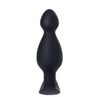 CENSAN Anal Plug boyut M silikon siyah 11,5 cm