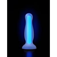 CENSAN Beyond Kyle Glow Gece Parlayan Anal Plug , Silikon, Şeffaf, 10 cm