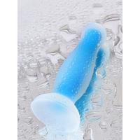 CENSAN Beyond Kyle Glow Gece Parlayan Anal Plug , Silikon, Şeffaf, 10 cm
