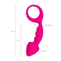 Censan Bong Anal Plug Pembe 12,5 cm