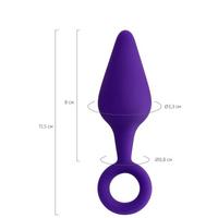 Censan Bung Anal Plug Mor 11,5 cm