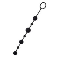 CENSAN Coron Anal Boncuk Silikon Siyah 35,9cm