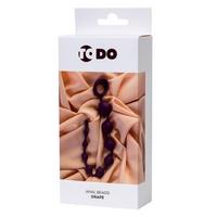 CENSAN Grape anal Zinciri silikon mor 35 cm