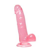 CENSAN Jel Dildo Sundo Pembe 20 cm