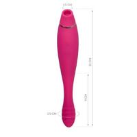 Censan Jos Danvi Vakumlu ve Titreşimli Pembe Vibratör