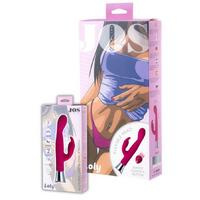 Censan Jos Loly 21,6cm Klitoral Uyarıcılı Pembe Vibratör