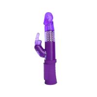 Censan Klitoral Uyarıcı Vibratör TPR Mor 22 cm