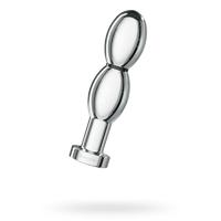 Censan Mystim O(h!)-thello Çelik Anal ve Vajinal Elektirikli Dildo