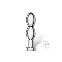 Censan Mystim O(h!)-thello Çelik Anal ve Vajinal Elektirikli Dildo
