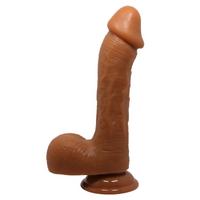 Censan Realistik Vantuzlu Melez Dildo Penis