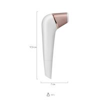 Censan Satisfyer 2 NG Vakum Dalgalı Klitoral Stimülatör, ABS plastik, beyaz, 17 cm