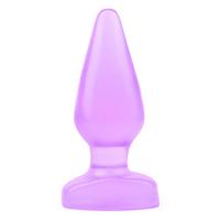 Hi-Rubber Şeffaf Jel Anal Tıkaç - Mor 16cm