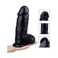 Noctis 24cm Realistik Siyah Dildo No:3