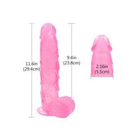 Noctis 29,4cm Pembe Realistik Dildo No:152
