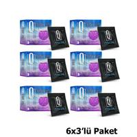 Q THİNK THİN 3'LÜ EKSTRA İNCE PREZERVATİF 6'lı Paket